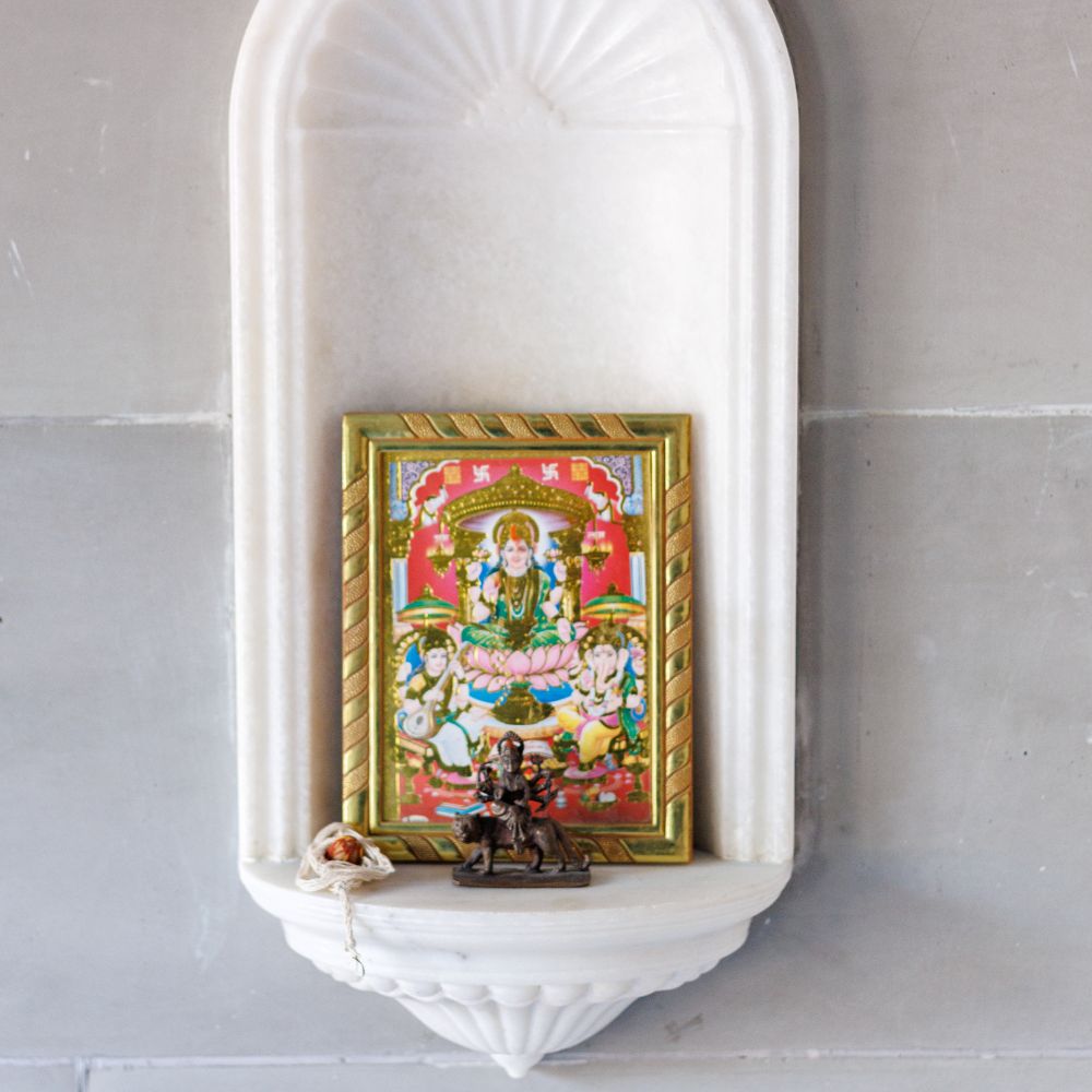 Wall-Mounted Mandir (Marble)